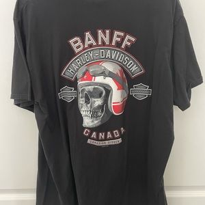 BANFF CANADA Harley Davidson t shirt